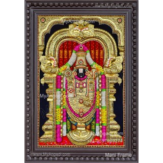 3D Balaji Tanjore Painting