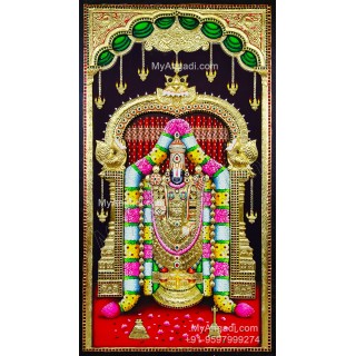 3D Balaji Tanjore Painting