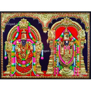 3D Balaji Thayar Tanjore Painting