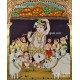 Govardhana Krishnar Tanjore Painting Govardhana Krishnar Tanjore Painting