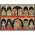 10 Panel Tanjore Painting