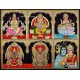 5 Panel Tanjore Painting