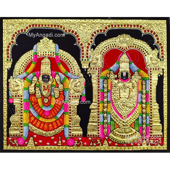 Balaji Thayar Tanjore Painting Balaji Thayar Tanjore Painting