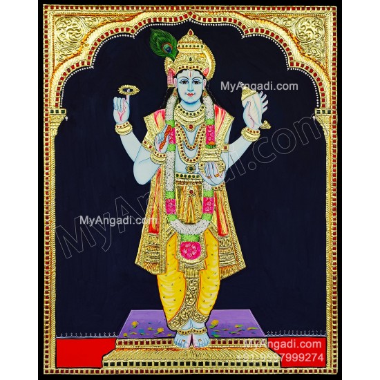 Danwantri Tanjore Painting Danwantri Tanjore Painting