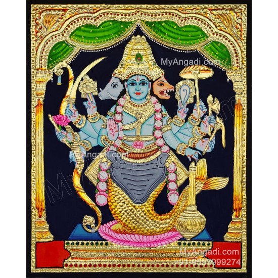 Dasavatharam Tanjore Painting