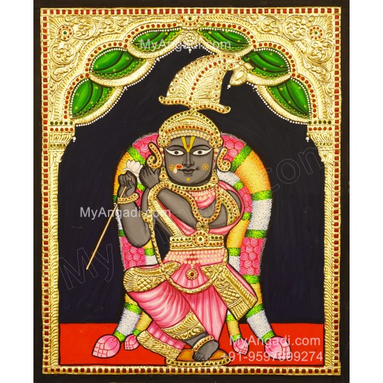 Krishna Tanjore Painting