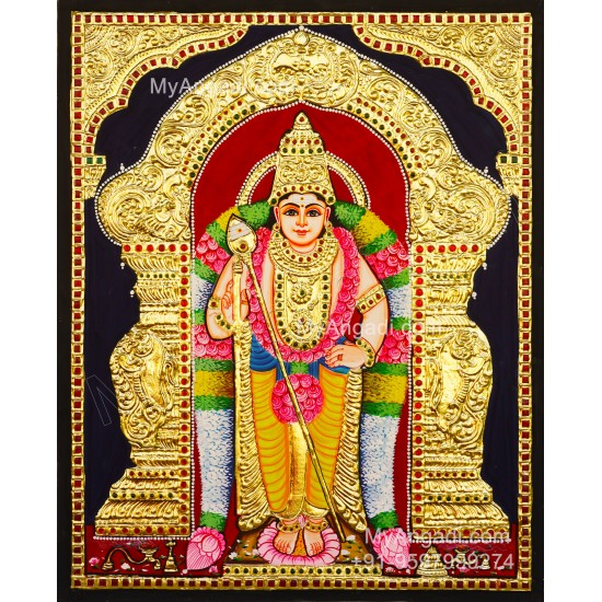 Murugar Tanjore Painting