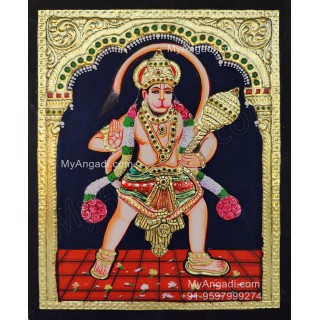 Hanuman Tanjore Painting