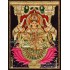 Gajalakshmi 2d Tanjore Painting