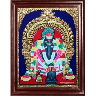 Sol Ketta Vinayakar Tanjore Painting