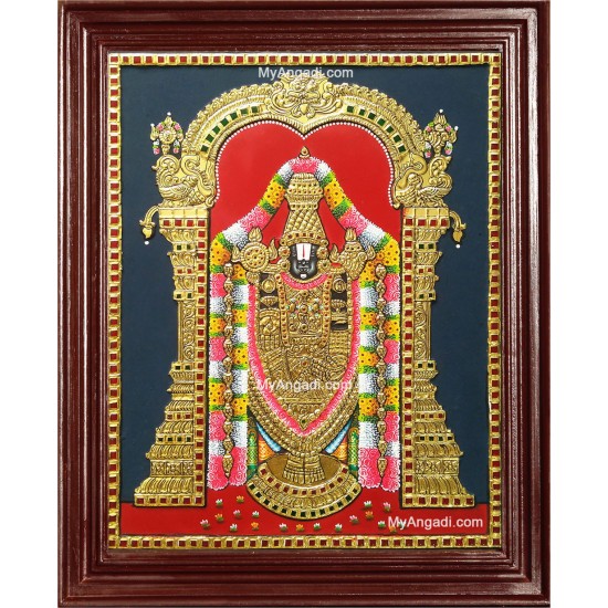 Thirupathi Venkateswara Tanjore Painting Thirupathi Venkateswara Tanjore Painting