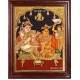 Jada Krishna Tanjore Painting Jada Krishna Tanjore Painting
