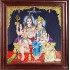 Shiva Parivar Tanjore Painting