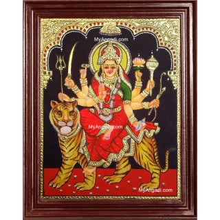 Durga Maa Tanjore Painting