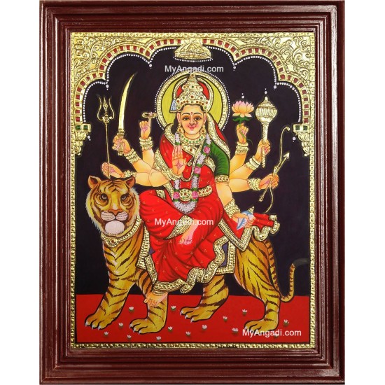 Durga Maa Tanjore Painting