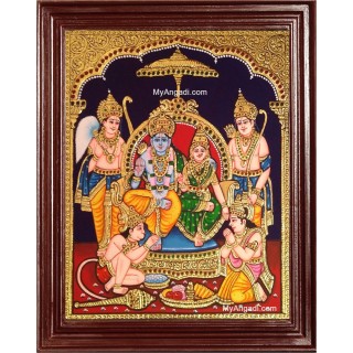 Ramar Durbar Tanjore Painting