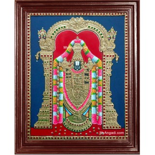 Tirupati Balaji Tanjore Painting