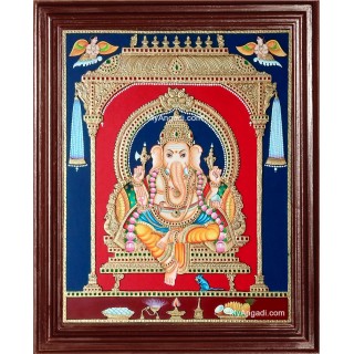 Ganesha Tajore Paintings