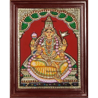 Ashta Lakshmi Tanjore Painting, AshtaLakshmi Tanjore Painting