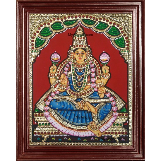 Ashta Lakshmi Tanjore Painting, AshtaLakshmi Tanjore Painting