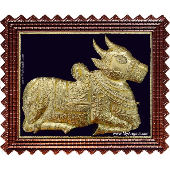 Nandi Tanjore Painting Nandi Tanjore Painting