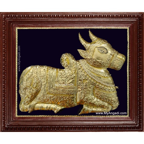 Nandi Tanjore Painting Nandi Tanjore Painting