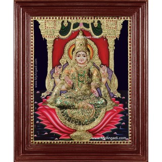 Shree Maha Lakshmi Tanjore Painting
