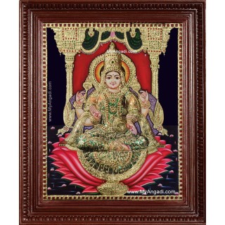 Shree Maha Lakshmi Tanjore Painting