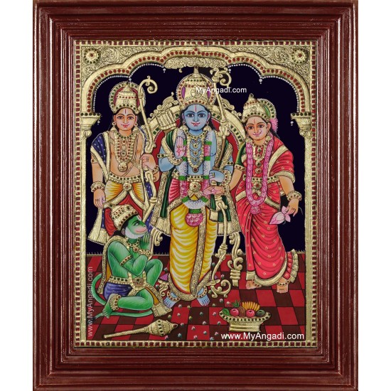 Kothanda Ramar Tanjore Painting