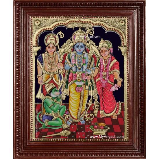 Kothanda Ramar Tanjore Painting