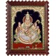 Saraswathi Devi Semi Embossed Tanjore Painting Saraswathi Devi Semi Embossed Tanjore Painting