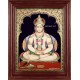 Sri Hanuman Semi Embossed Tanjore Painting