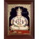 Sri Hanuman Semi Embossed Tanjore Painting