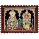 Arunachaleswarar Abhitha Kujambal Embossed Tanjore Painting