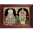 Arunachaleswarar Abhitha Kujambal Embossed Tanjore Painting