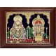 Arunachaleswarar Abhitha Kujambal Embossed Tanjore Painting