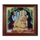 Shiva Family Tanjore Painting Shiva Family Tanjore Painting