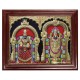Balaji Padmavathi Thaayar Tanjore Painting Balaji Padmavathi Thaayar Tanjore Painting