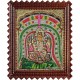 Sellandiamman 3d Embossed Tanjore Painting