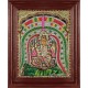 Sellandiamman 3d Embossed Tanjore Painting