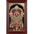 Tirupathi Balaji Lakshmi 3d Embossed Tanjore Painting