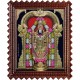 Tirupati Balaji Lakshmi 3d Embossed Tanjore Painting