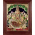 Shri Gaja Lakshmi 3d Embossed Tanjore Painting