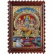 Shiva Parvathi Ganesha Murugan 3d Embossed Tanjore Painting