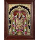 Thirupathi Balaji Perumal Lakshmi 3d Embossed Tanjore Painting