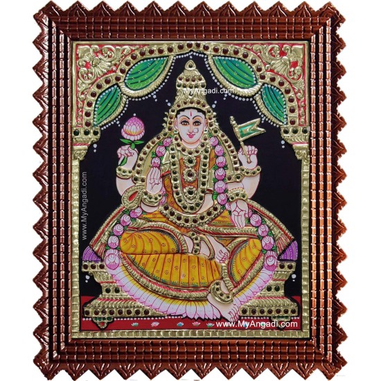 Adhi Lakshmi Tanjore Painting Adhi Lakshmi Tanjore Painting