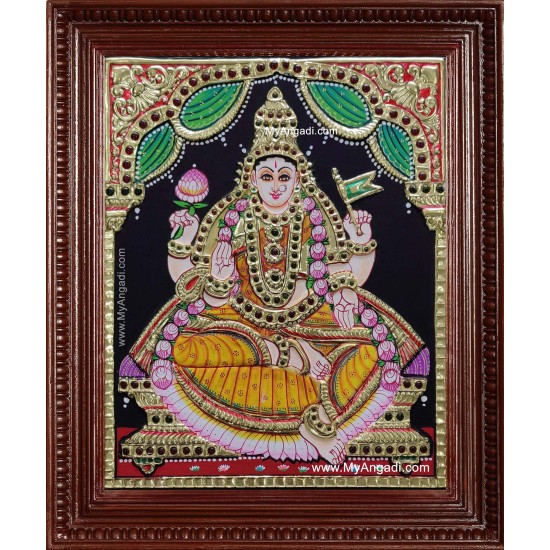 Adhi Lakshmi Tanjore Painting