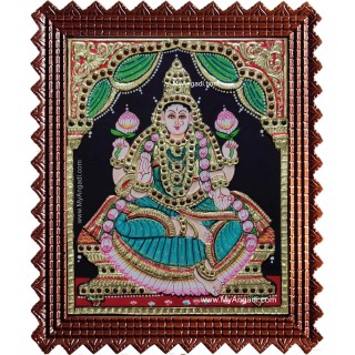 Aiswarya Lakshmi Tanjore Painting