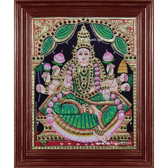 Dhanya Lakshmi Tanjore Painting