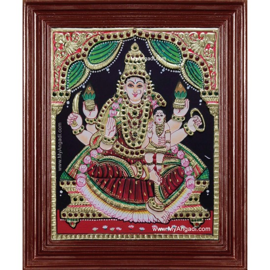 Ashta Lakshmi Tanjore Painting